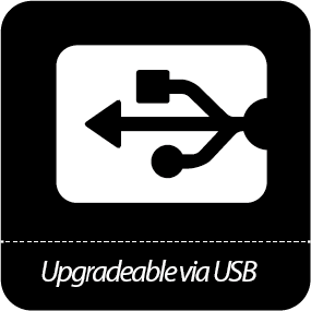 Upgradeable via USB